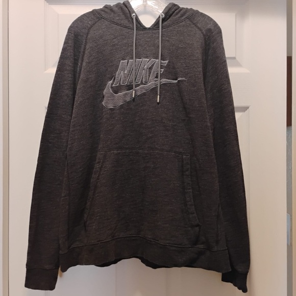 Nike Sportswear Legacy Pullover Hoodie Black Heather 863668-032 Size XL - Picture 8 of 8